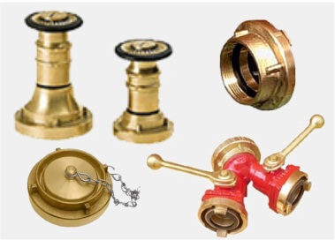 Derivantes, Adaptadores e Esguichos para Mangueira de Incêndio